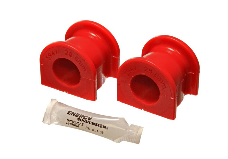 Energy Suspension 16.5140r | 00-09 Honda S2000 Red 26.5mm Front Sway Bar Bushing Set; 2000-2009