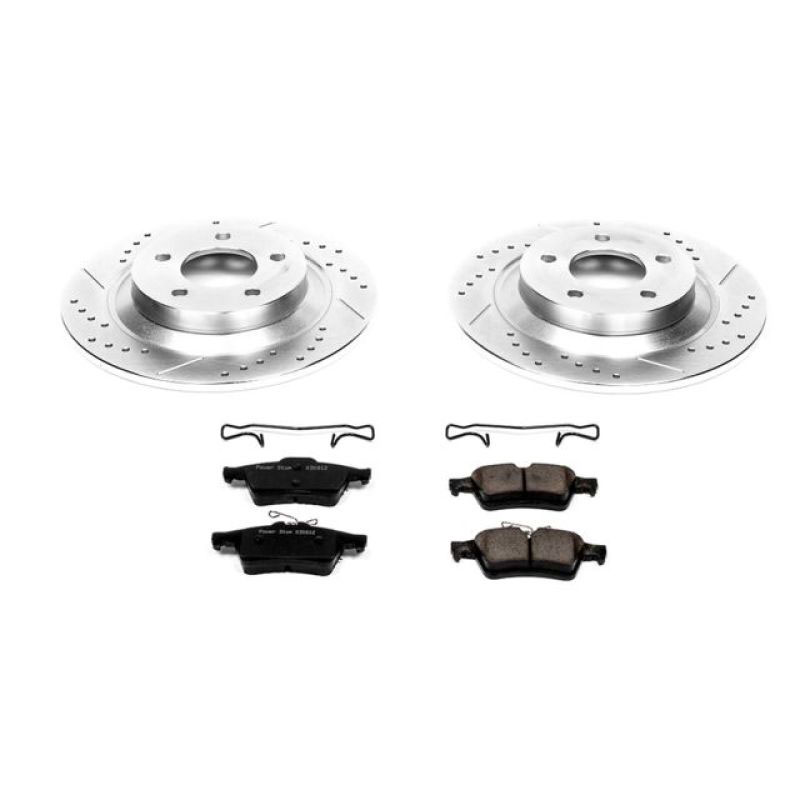 PowerStop k5842 | Power Stop 08-10 Mazda 5 Rear Z23 Evolution Sport Brake Kit; 2008-2010