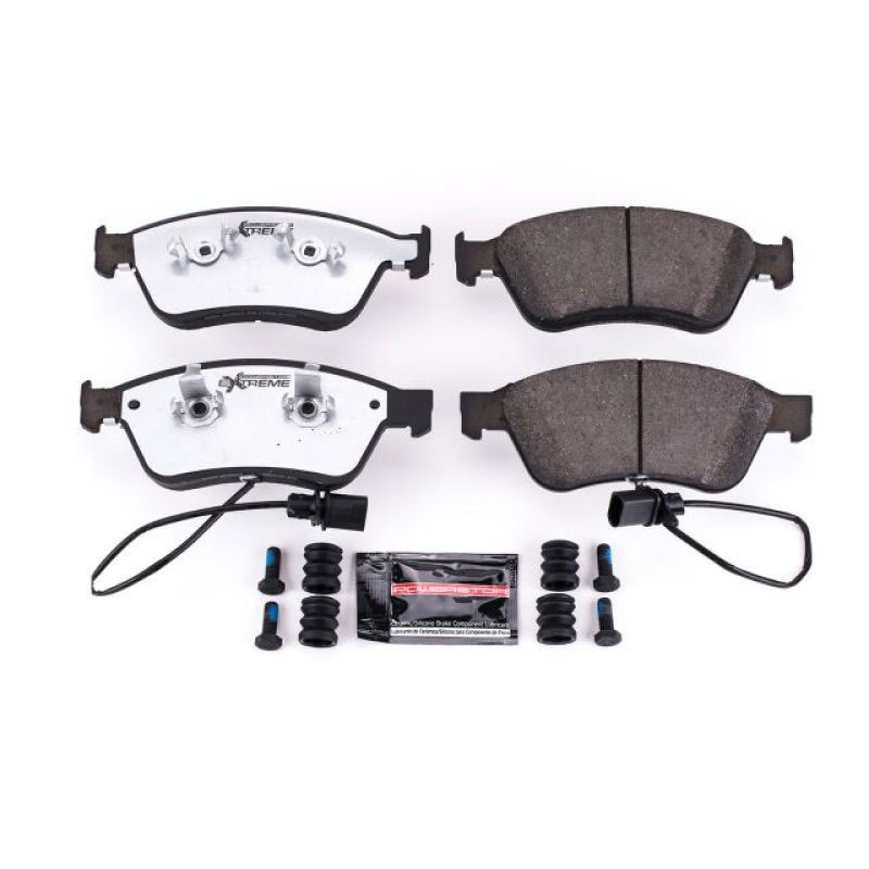 PowerStop z26-1024 | Power Stop 09-11 Audi A6 Quattro Front Z26 Extreme Street Brake Pads w/Hardware; 2009-2011