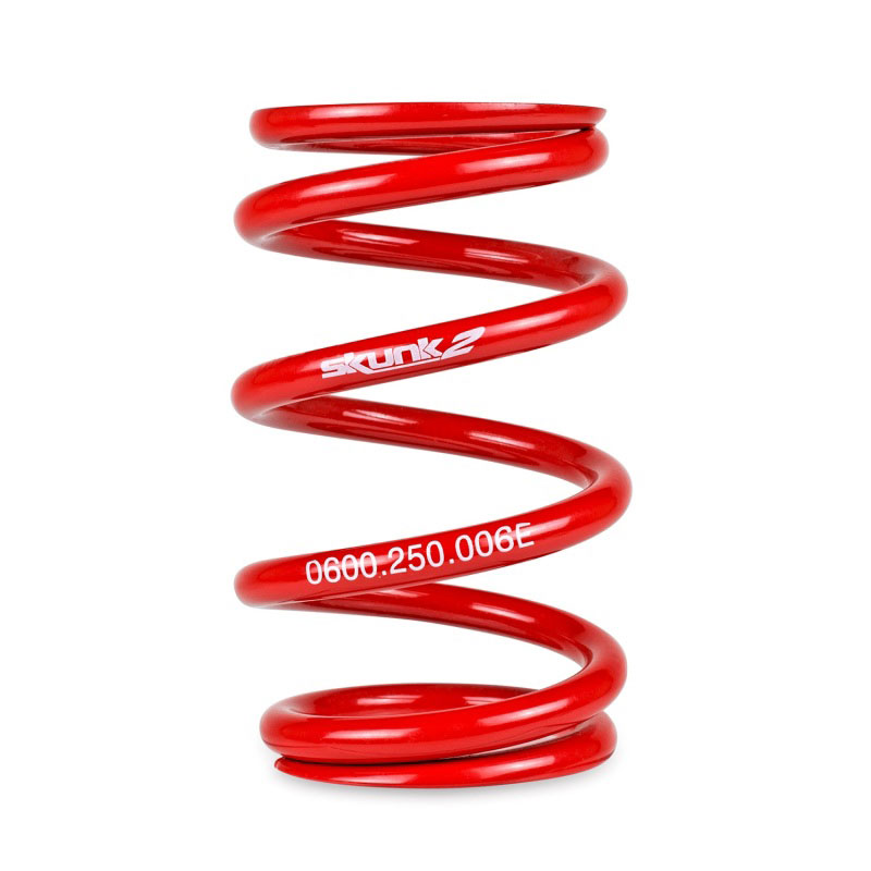 Skunk2 Racing 521-99-0985 | Skunk2 Universal Race Spring (Elliptical) - 6 in.L - 2.5 in.ID - 6kg/mm (0600.250.006E)