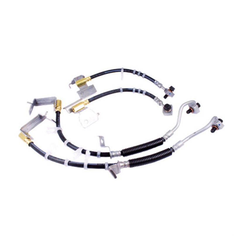 Ford Racing M-2078-MB | 2005-2014 Mustang Brake Line Upgrade Kit; 2005-2014