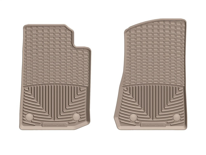 WeatherTech w475tn | 2020+ Jeep Gladiator Front Rubber Mats - Tan; 2020-2024