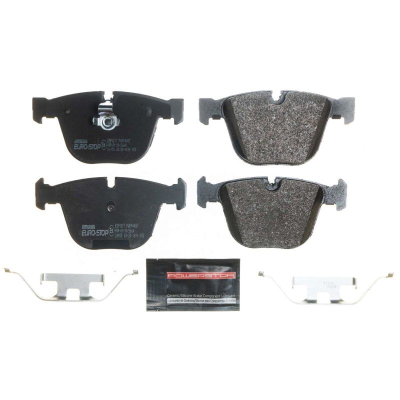 PowerStop esp1317 | Power Stop 08-19 BMW X6 Euro-Stop ECE-R90 Rear Brake Pads; 2008-2019