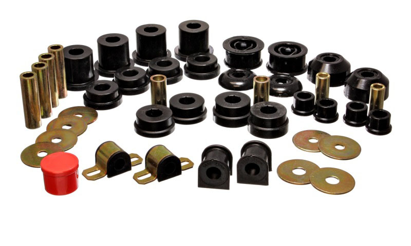 Energy Suspension 8.18110g | 05-07 Scion tC Black Hyper-Flex Master Bushing Set; 2005-2007