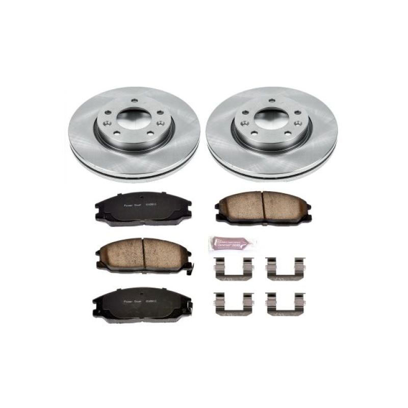 PowerStop koe5252 | Power Stop 02-04 Kia Sedona Front Autospecialty Brake Kit; 2002-2004