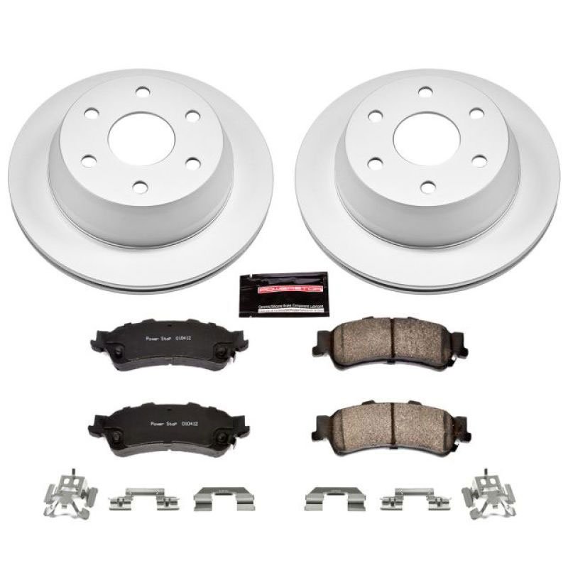 PowerStop crk2018 | Power Stop 03-05 Chevrolet Astro Rear Z17 Evolution Geomet Coated Brake Kit; 2003-2005