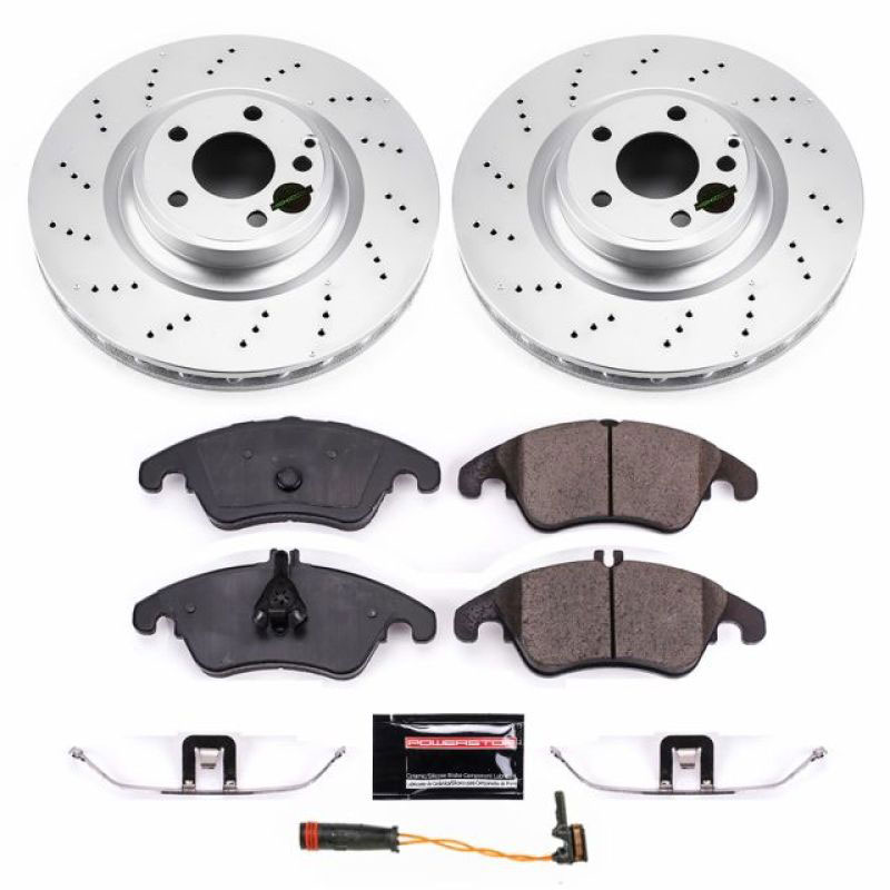 PowerStop crk6893 | Power Stop 17-18 Mercedes-Benz SLC300 Front Z23 Evolution Sport Coated Brake Kit; 2017-2018