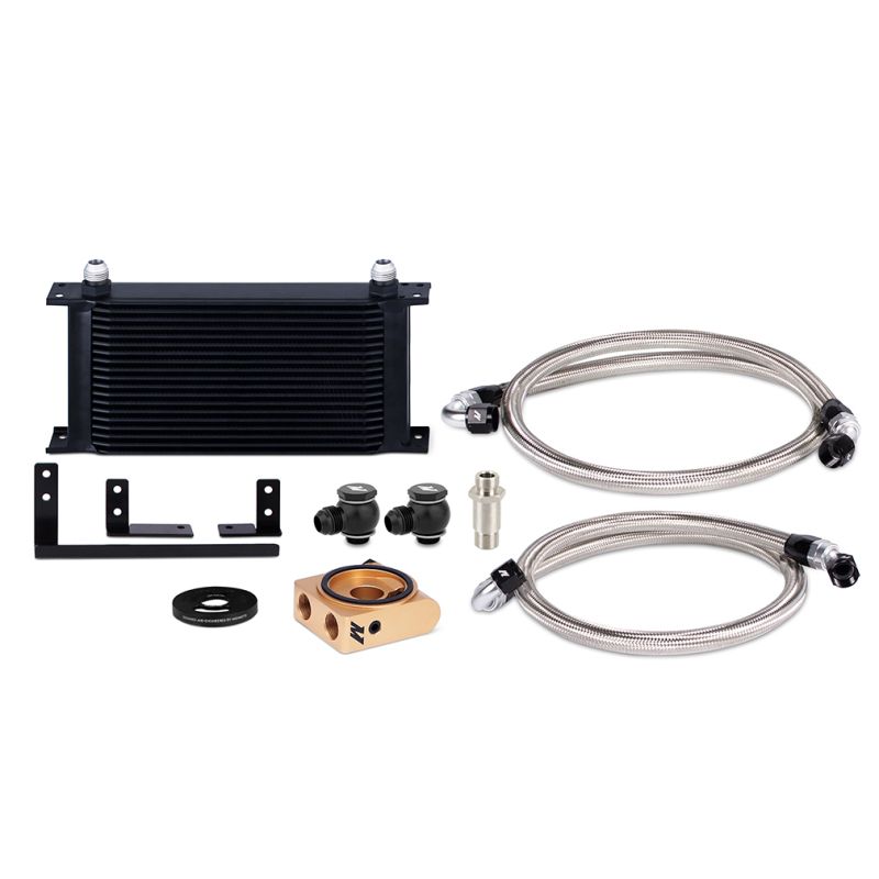 Mishimoto mmocmia19tbk | 2019+ Mazda Miata ND2 Thermostatic Oil Cooler Kit - Black; 2019-2023