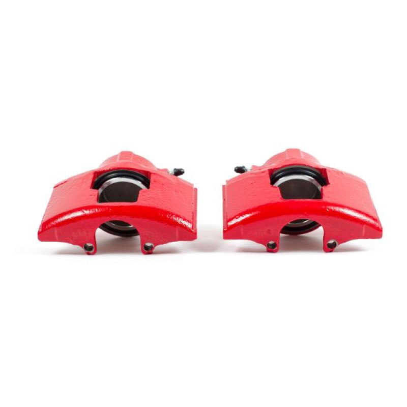 PowerStop s4347 | Power Stop 90-00 Chevrolet C3500 Front Red Calipers w/o Brackets - Pair; 1990-2000