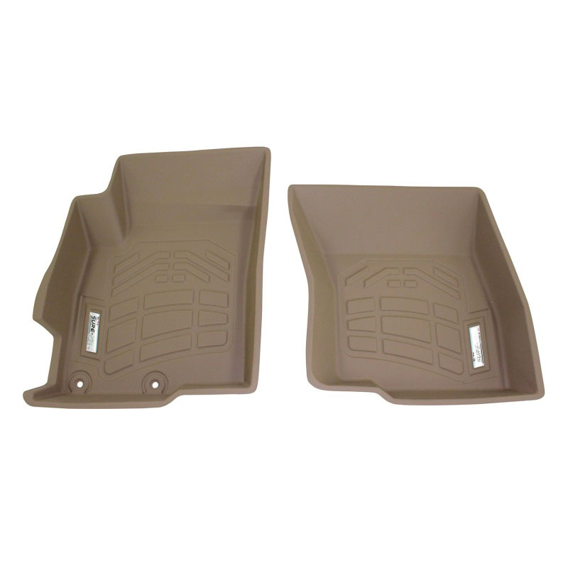 Westin 72-130076 | 2016-2018 Mitsubishi Outlander Wade Sure-Fit Floor Liners Front - Tan; 2016-2018