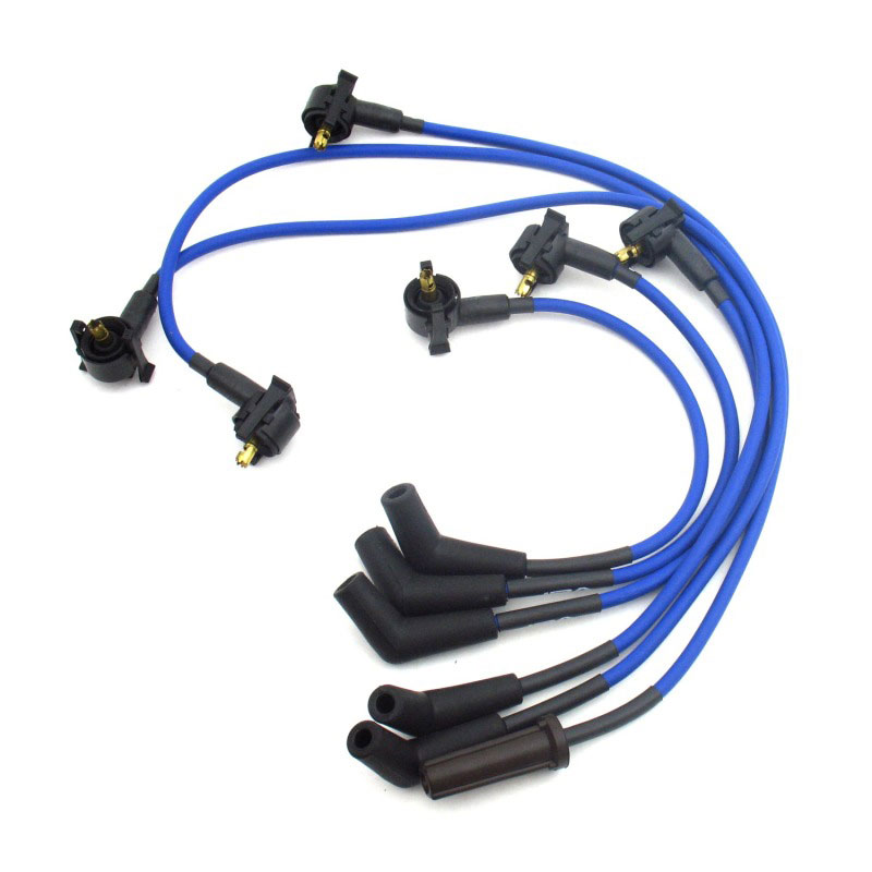 JBA w06339 | 90-96 Ford Ranger/Explorer 4.0L Ignition Wires - Blue; 1990-1996