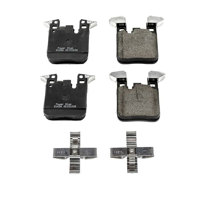 PowerStop 171656 | Power Stop 14-16 BMW 228i Rear Z17 Evolution Ceramic Brake Pads w/Hardware; 2014-2016