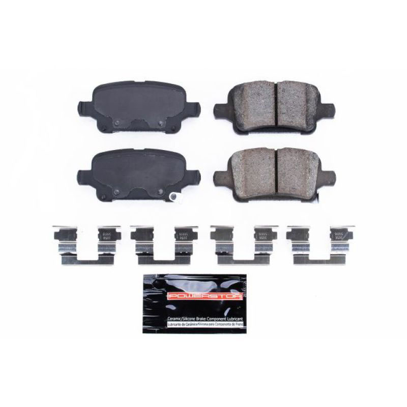 PowerStop z23-1857 | Power Stop 17-18 Buick LaCrosse Rear Z23 Evolution Sport Brake Pads w/Hardware; 2017-2018