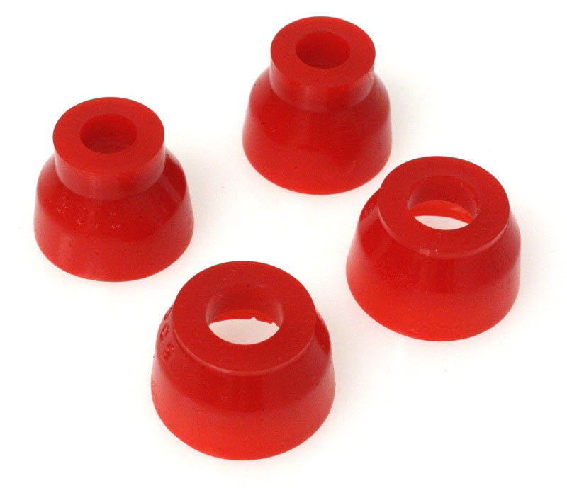 Energy Suspension 9.13125r | 67-69 Chevy Camaro/63-82 Corvette/64-72 Monte Carlo Red Ball Joint Boot Set; 1967-1969