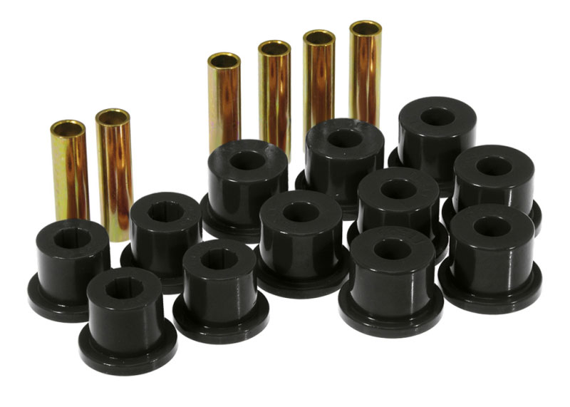 Prothane 7-1008-BL | 73-87 GM Rear Spring & Shackle Bushings (w/ 1.75in Bushings) - Black; 1973-1987