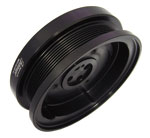 Fluidampr 870201 | Ford PowerStroke 6.0L Pulley External Balance Black Zinc Finish 8 7/8in Diam lbs; 2004-2010