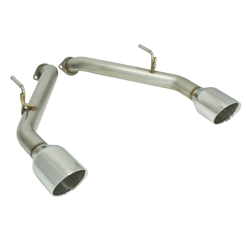 Remark ro-tsq5-d | 2014+ Infiniti Q50 Axle Back Exhaust w/Stainless Steel Double Wall Tip; 2014-2021