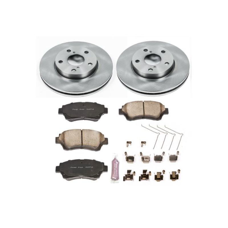 PowerStop koe1070 | Power Stop 92-98 Lexus SC300 Front Autospecialty Brake Kit; 1992-1998