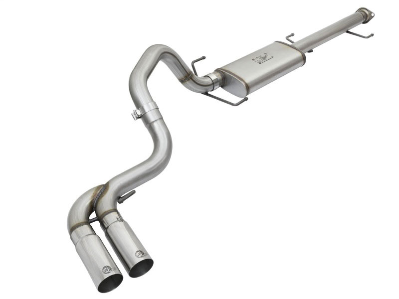 aFe 49-46030-P | Rebel Series 3in Stainless Steel Cat-Back Exhaust System w/Polished Tips 07-14 Toyota FJ Cruiser; 2007-2014