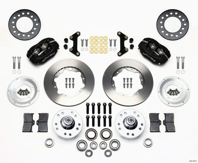 Wilwood 140-11811 | Forged Dynalite Front Kit 11.00in 49-54 Chevy / 53-62 Corvette; 1953-1962