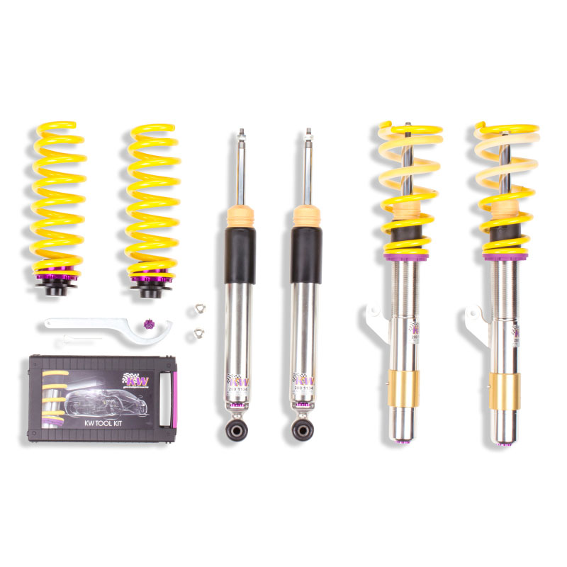 KW 3522000F | KW Suspension KW Coilover Variant 3 Inox BMW 4 Series; 2014-2019