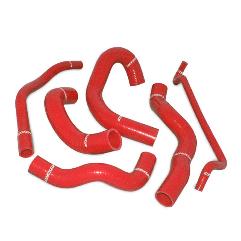 Mishimoto mmhose-mus-05rd | 05-06 Ford Mustang GT V8 / 05-10 GT500 Red Silicone Hose Kit; 2005-2010