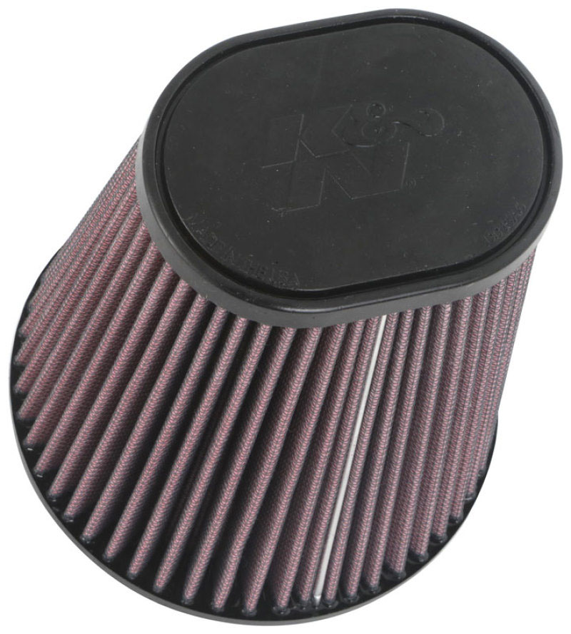 K&N Engineering ru1033 | K&N Universal Clamp-On Air Filter 3-1/2in 10 Degree Flange 5-3/4in B 4-1/2in x 3-1/4in T 7in H