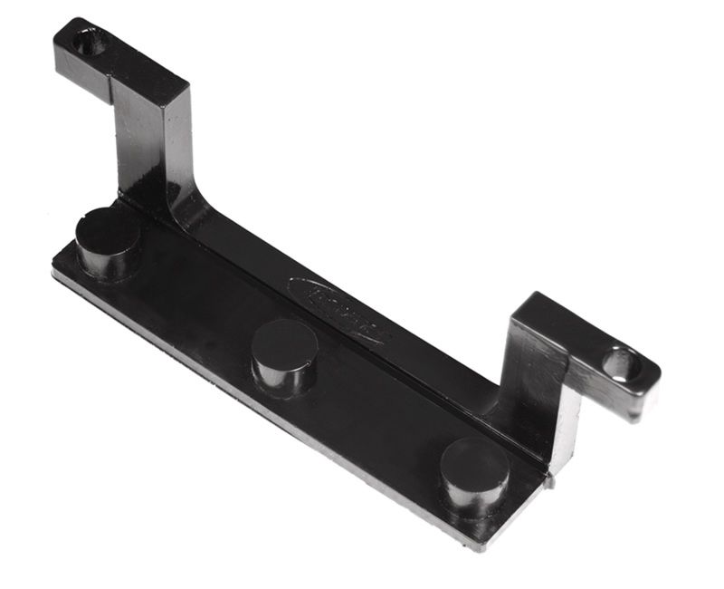 Daystar ku70040bk | License Plate Bracket for Roller Fairlead Isolator Black