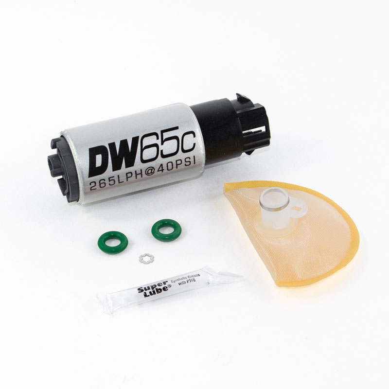 DeatschWerks 9-652-1008 | 265 LPH Compact In-Tank Fuel Pump w/ 08-12 WRX/ 08-15 STi / 05-09 LGT Set Up Ki; 2008-2012