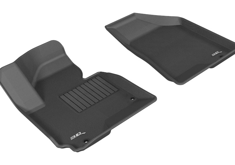 3D Maxpider l1ka00711509 | 3D MAXpider 2011-2013 Kia/Hyundai Sportage/Tucson Kagu 1st Row Floormat - Black; 2011-2013