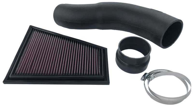 K&N Engineering 570691 | K&N 11-17 BMW 520i/528i N20 2.0L F/I Performance Air Intake System; 2011-2017