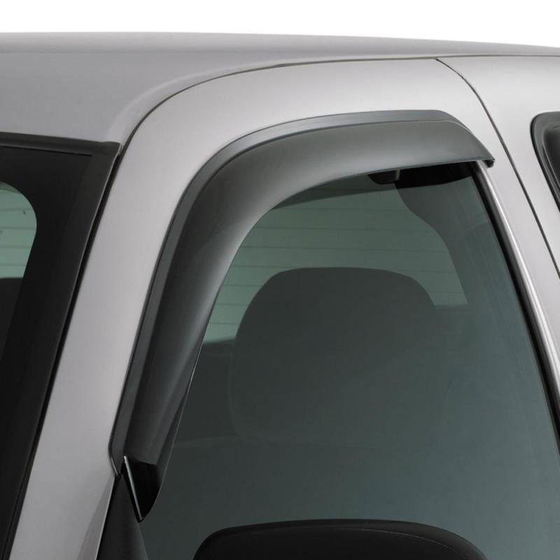 AVS 92676 | 14-18 Ford Transit Ventvisor Outside Mount Window Deflectors 2pc - Smoke; 2014-2018