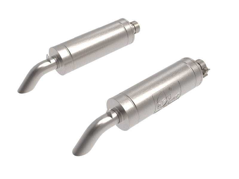 aFe 49-36501 | 02-08 Mercedes-Benz G500 L6-3.0L (tt) Vulcan Series 2.5in 304 SS Cat-Back Exhaust System; 2002-2008