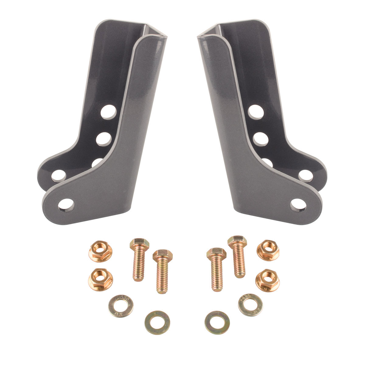 Synergy Mfg 8874-01 | Synergy 2018+ Jeep Wrangler JL/JLU Rear Lower Shock Relocation Brackets; 2018-2024