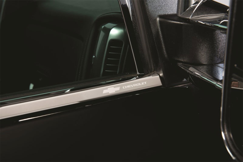 Putco 97501gm | 14-14 Chevrolet Silverado HD - Crew Cab - Stainless Steel Window Trim; 2014-2014