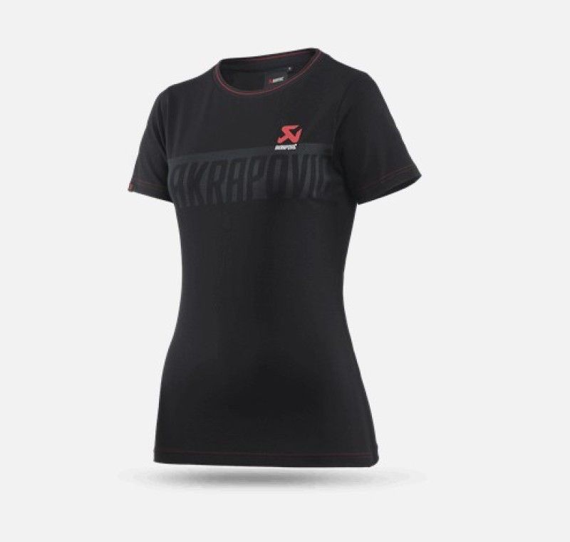 Akrapovic 802048 | Womens Corpo T-Shirt Black - XS