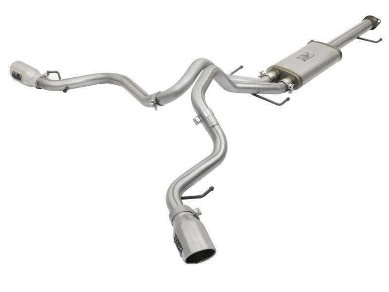 aFe 49-46029-P | MACH Force-Xp 3in - 2.5in SS Cat-Back Dual Exhaust w/Polished Tips 07-14 Toyota FJ Cruiser 4.0L; 2007-2014