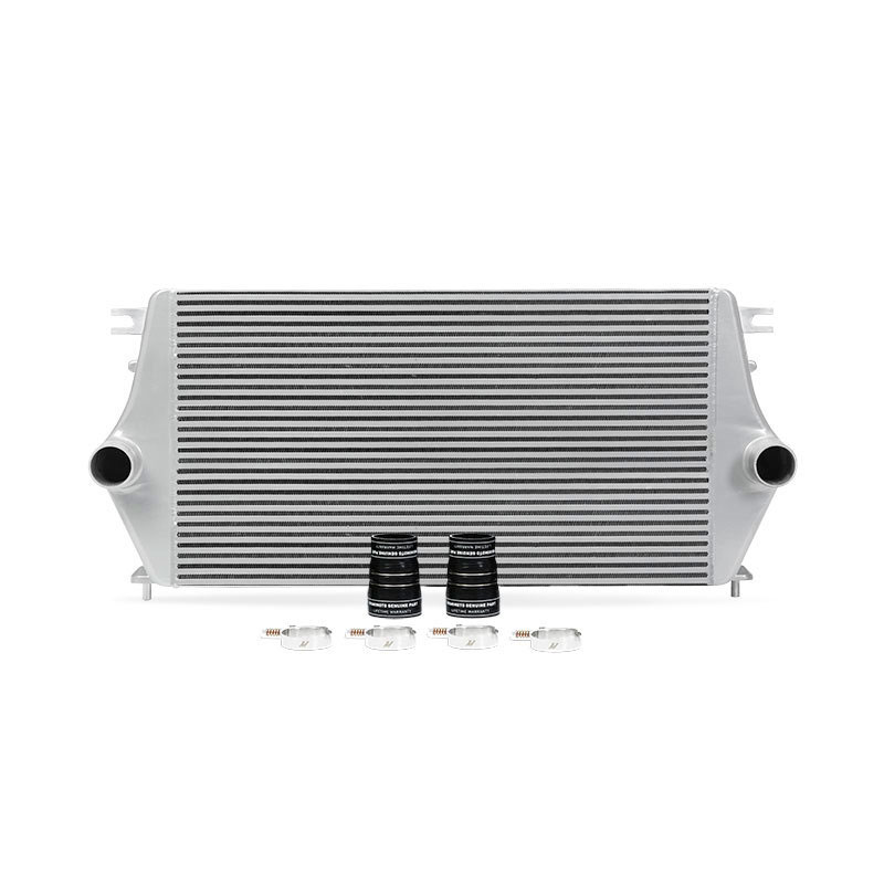 Mishimoto mmint-xd-16sl | Nissan Titan XD 5.0L Cummins Intercooler (Silver); 2016-2019