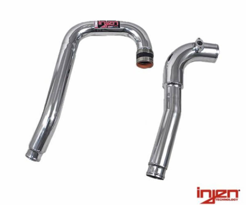 Injen SES1385ICP | Hyundai Genesis 2.0L Turbo High flow Intercooler piping kit. Hot and cold side ONLY. Use with factory intercooler, Polished; 2010-2010