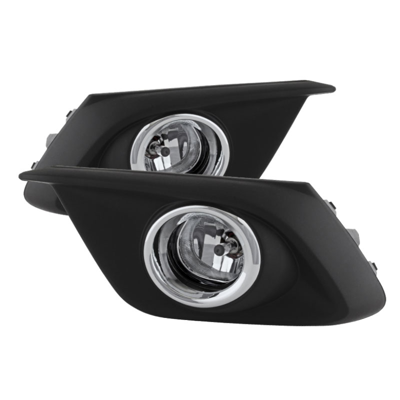 SPYDER 5077776 | Spyder Mazda 3 Fog Light w/Switch- Clear - (FL-MM32014-C); 2014-2016