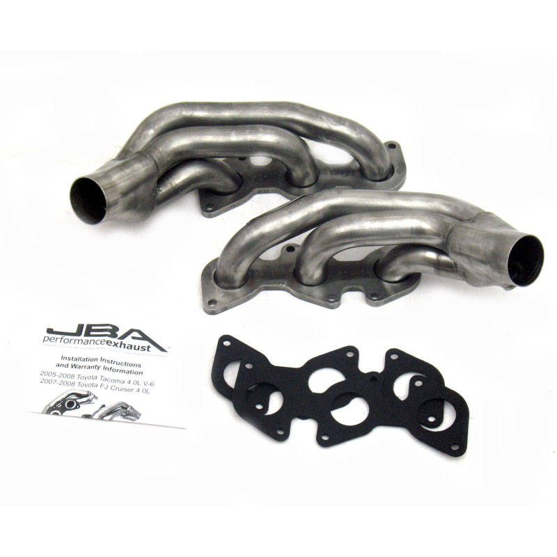 JBA 2035s | 03-09 Toyota 4.0L V6 w/o A.I.R. 1-1/2in Primary Raw 409SS Cat4Ward Header; 2003-2009