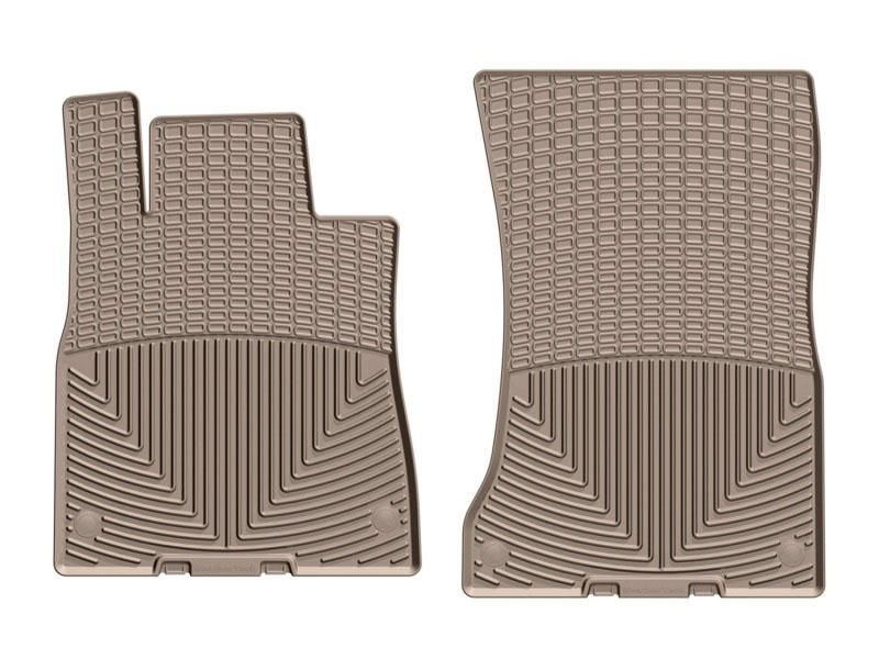 WeatherTech W351TN | 2014+ Mercedes-Benz S-Class Front Rubber Mats - Tan; 2014-2023