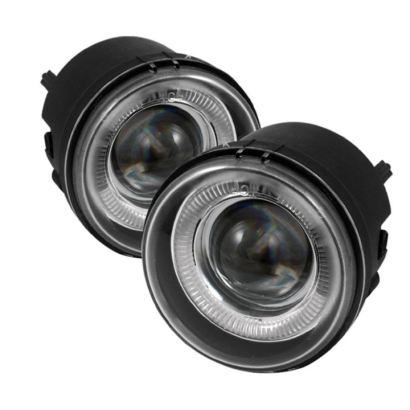 SPYDER 5015846 | Spyder Jeep Patriot Halo Projector Fog Lights - Clear - (FL-P-DCH05-HL); 2007-2009