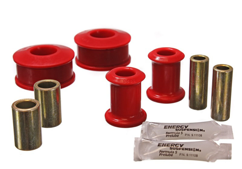 Energy Suspension 15.3113r | 93-99 Volkswagen Cabrio/Golf III/GTI/Jetta III Red Front Control Arm Bushing Set; 1993-1999