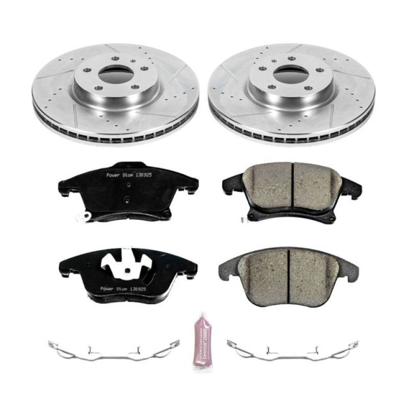 PowerStop k6399 | Power Stop 13-19 Ford Fusion Front Z23 Evolution Sport Brake Kit; 2013-2019