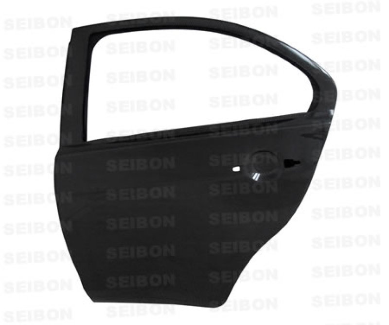 Seibon DD0809MITEVOX-R | Carbon Fiber Rear Doors (Pair) Mitsubishi Lancer Evo X; 2008-2012