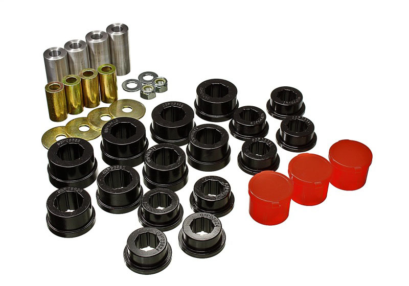 Energy Suspension 8.3135g | 93-98 Toyota Supra Front Control Arm Bushing Set - Black; 1993-1998