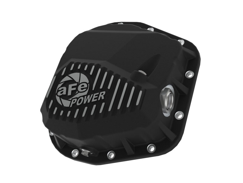 aFe 4671320b | 97-23 Ford F-150 Pro Series Rear Differential Cover Black w/ Machined Fins; 1997-2023