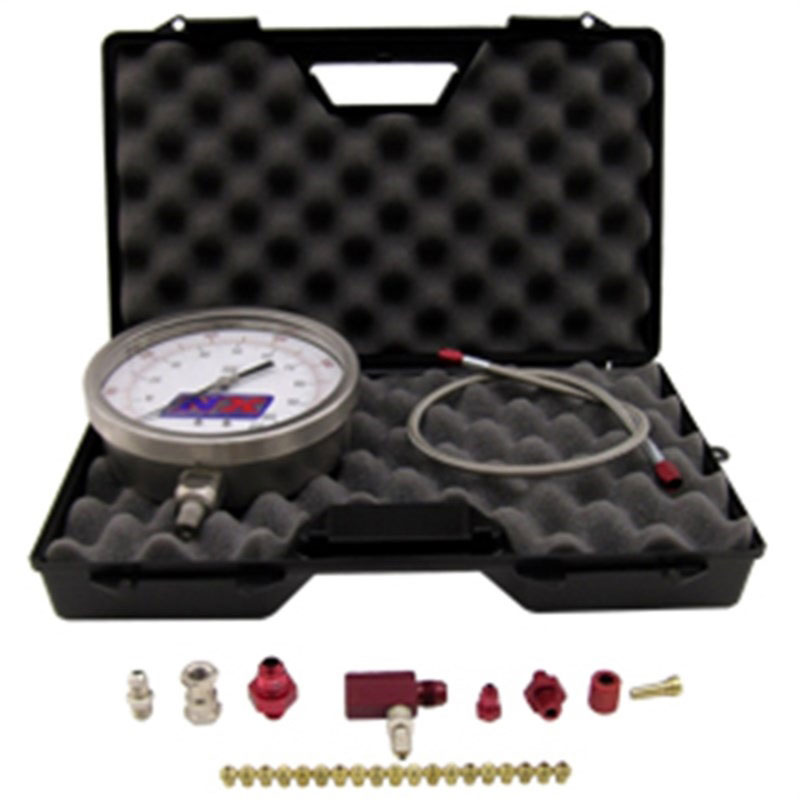 Nitrous Express 15529 | Master Flo-Check Pro (6 Certified Gauge & Molded Case)