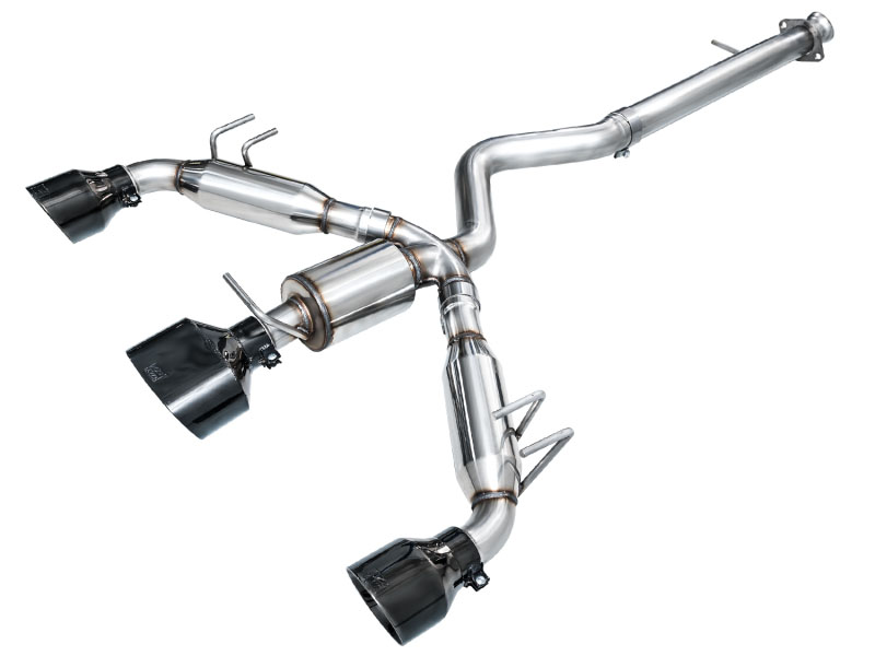 AWE Tuning 302053472 | 2023+ Toyota GR Corolla Track Edition Exhaust - Diamond Black Tips; 2023-2024